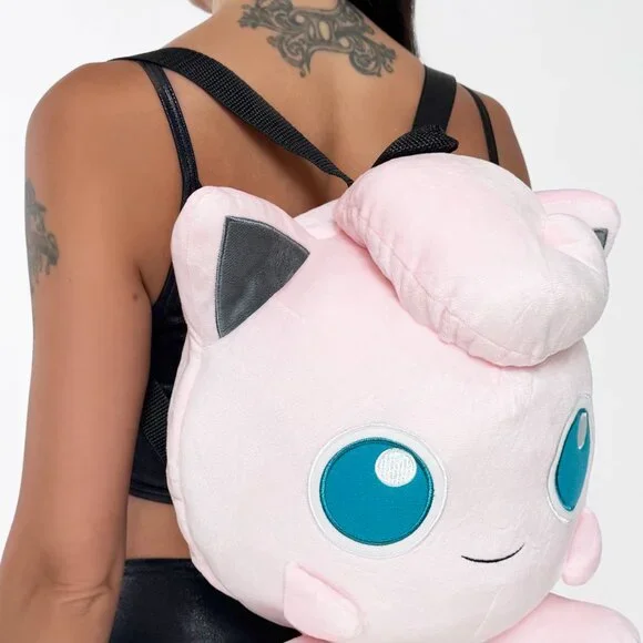 Pokemon Jiggly Puff Plush Backpack - Picture 4 of 4